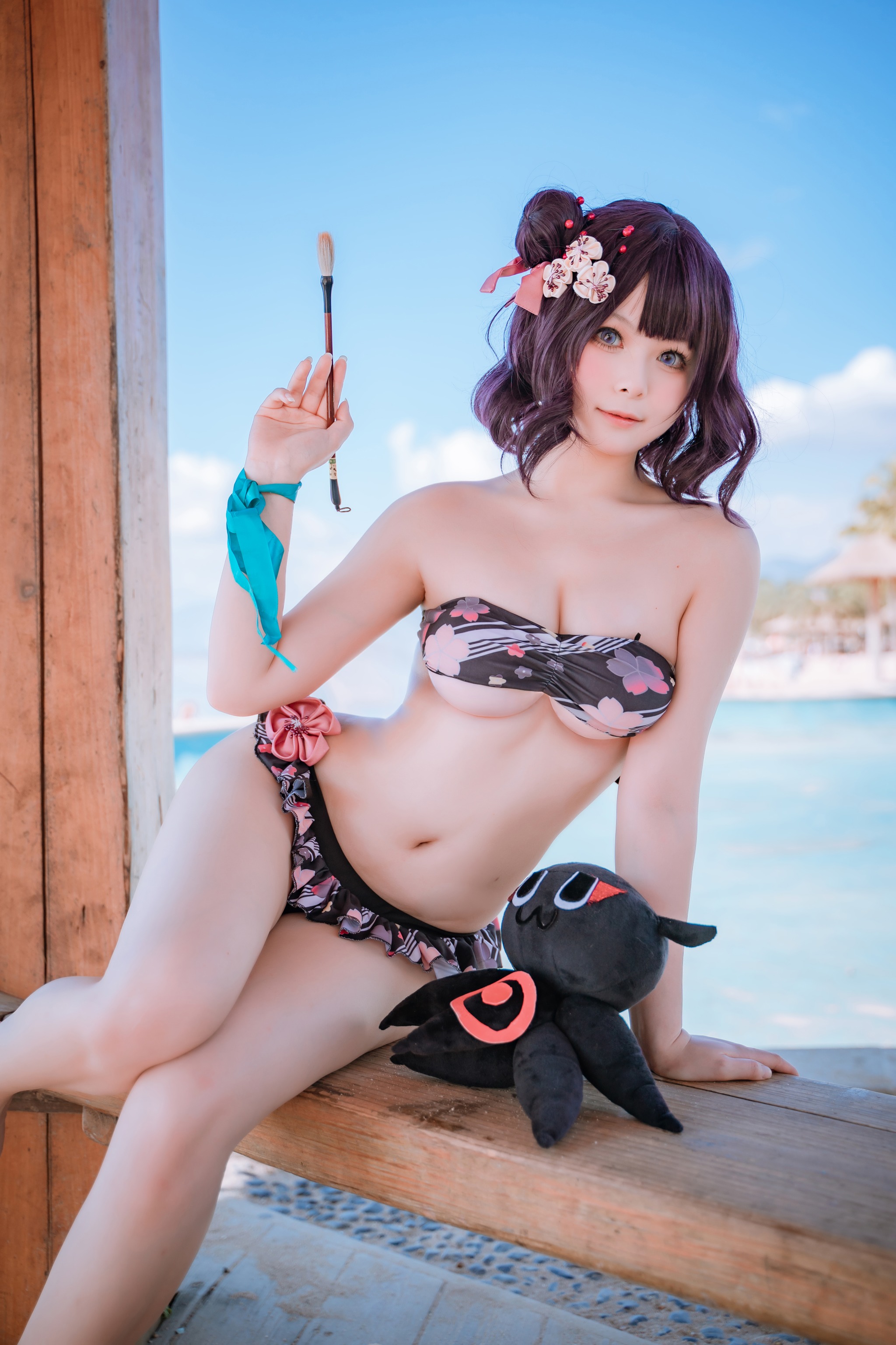 w百合欧皇子w - NO.011 沙滩 [21P]-XikXak